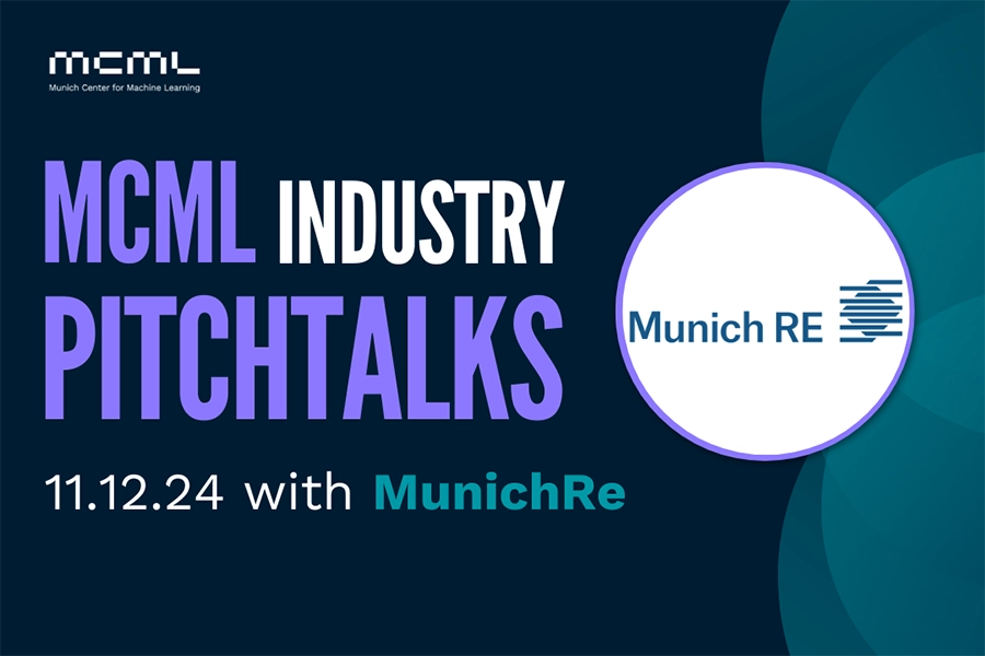 Link to MCML Industry Pitchtalks with Munich Re